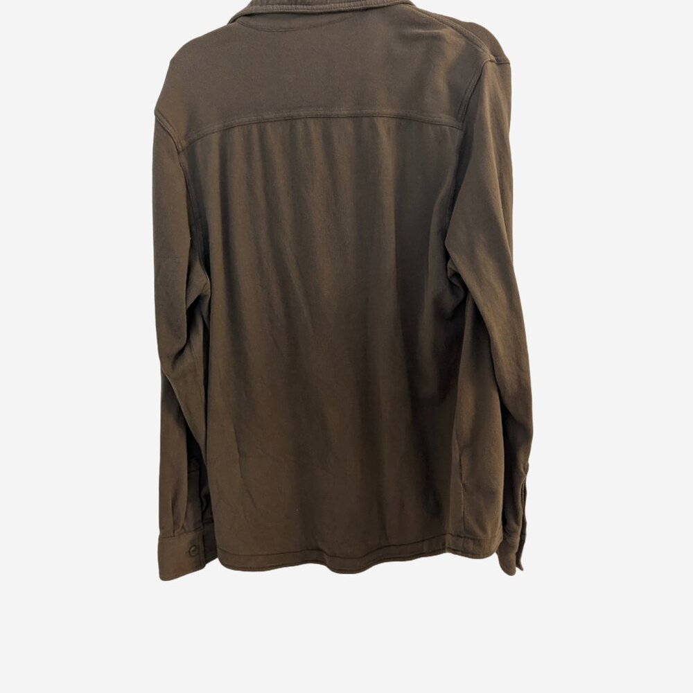 Eddie Bauer Long Sleeve Polo Shirt | Mens LT - Picture 2 of 4